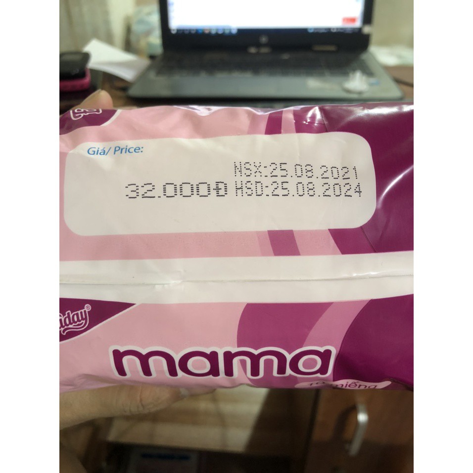 Gói 10 băng vệ sinh MAMA cho mẹ sau sinh túi tím