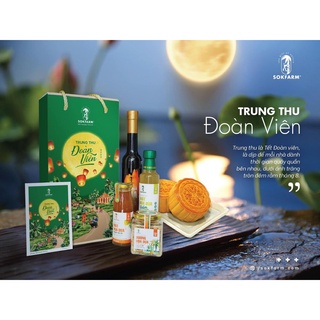 Hộp quà trung thu đoàn viên sokfarm 2022