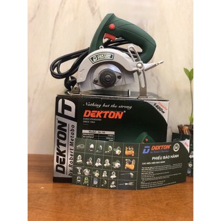 MÁY CẮT GẠCH GỖ 110MM DEKTON 1400W CẦM TAY MỚI 100%