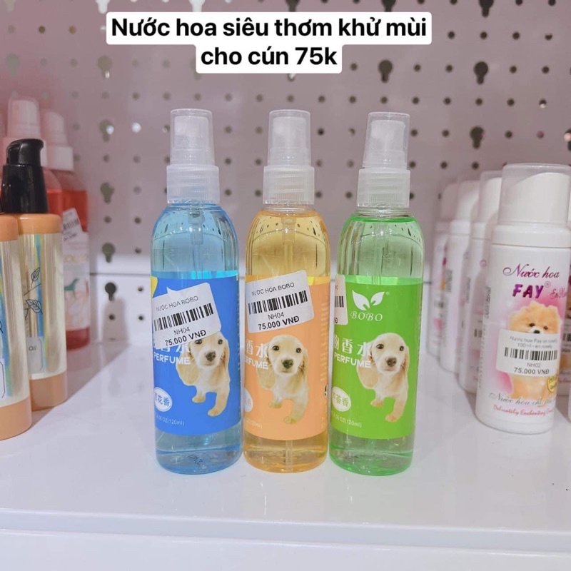 Nước Hoa Cao Cấp Cho Chó Mèo LUXURY 50ML / SH/ BIOLINE/ FAY