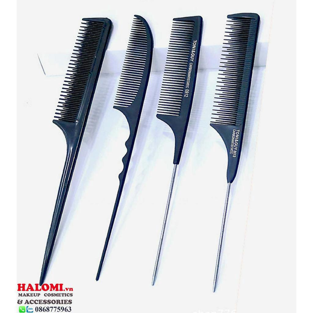 Lược chải tóc làm tóc Tony&amp;Guy chuyên dụng bằng nhựa cao cấp không gãy chính hãng HALOMI