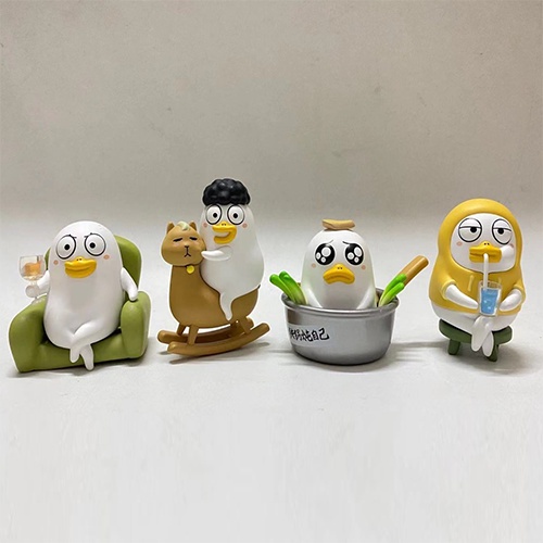 Mô Hình Búp Bê Xiaoliu Duck Emoticon Series POP MART Dễ Thương