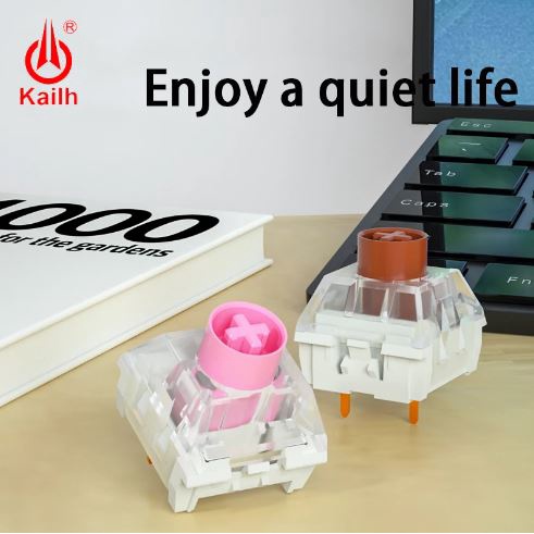Switch Kailh Box Pink, Kailh Box Silent, Switch Bàn Phím Cơ Hồng