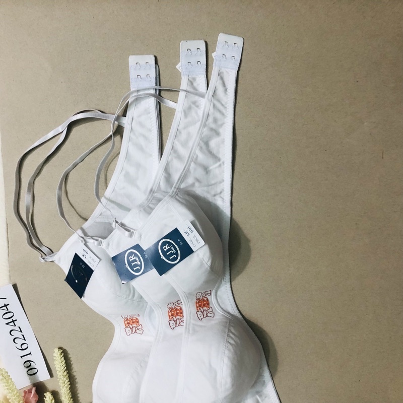 Áo ngực học sinh, Áo vải không gọng không đệm, Áo con gấu cotton