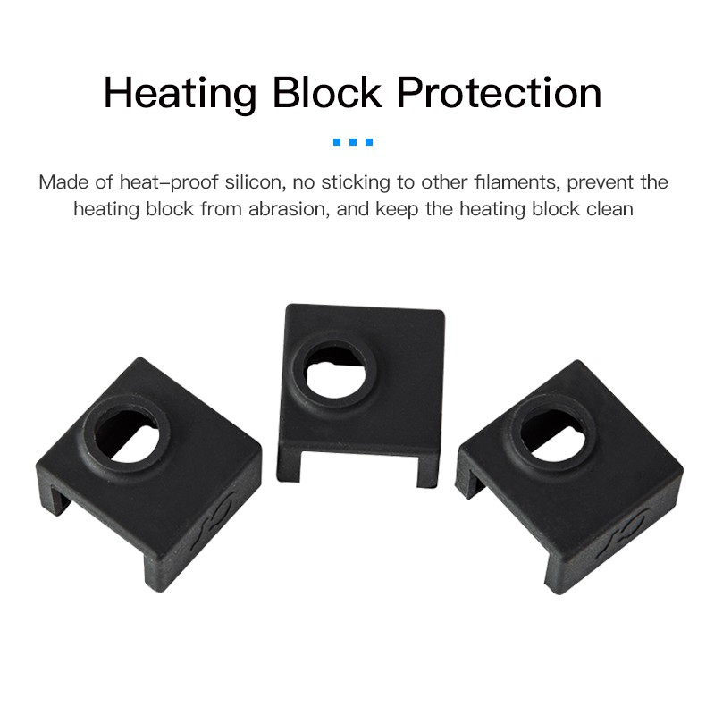 Miếng bao giữ nhiệt Heating Block Silicon Cover 23*17.5*1.5mm cho máy in 3d