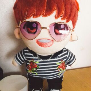 kính tim 8cm cho doll