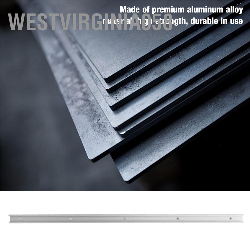 Westvirginia058 Hợp kim nhôm khe t Khe Mitre Track Jig Non Porous Slide Slab Fixture Công cụ chế biến gỗ