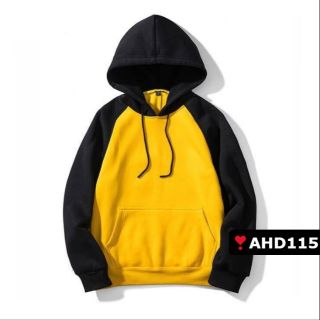 ÁO HOODIE NAM NỮ PHỐI MÀU CÓ NÓN