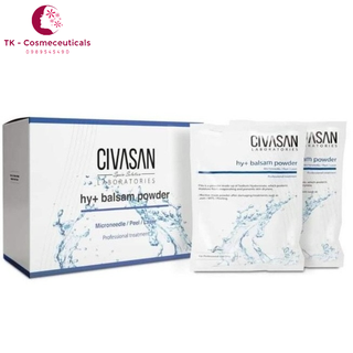 Mặt Nạ CIVASAN Hy+ Balsam Powder Căng Bóng Nâng Tone Dưỡng Da Phục Hồi Sau Peel Phi Kim Laser