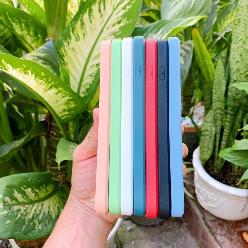 Ốp lưng kính cường viền màu Iphone 6 plus/Iphone 6s plus/6/6s/7/8/7 plus/8 plus/X/Xs/Se 2020/11/Xs Max | BigBuy360 - bigbuy360.vn