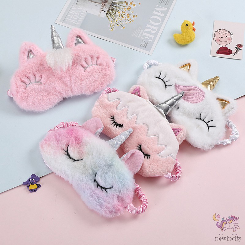 Tấm che mắt ngủ họa tiết hoạt hình đáng yêu