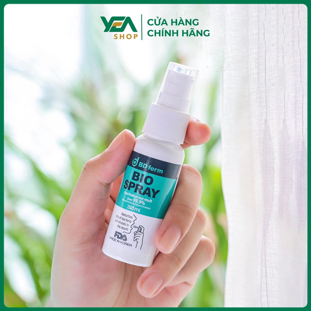 Xịt Họng Kháng Khuẩn Men Vi sinh BD FERM BIO SPRAY 30ml [YEA Shop]