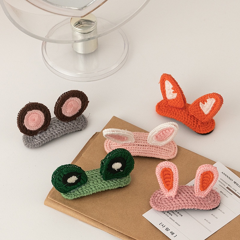 Kẹp tóc thiết kế hình thú xinh xắn thời trang Hàn Quốc nữ tính