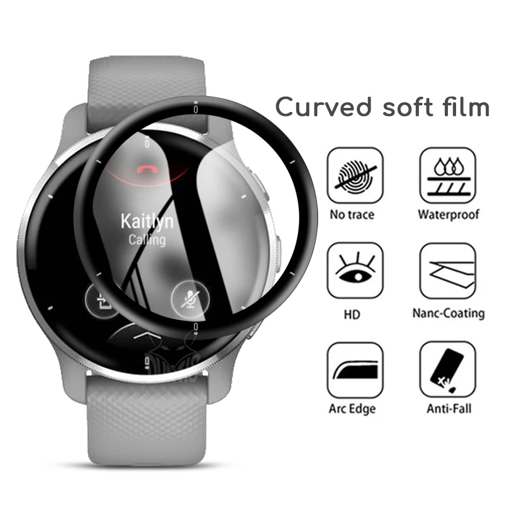 Ốp Bảo Vệ Toàn Màn Hình Dành Cho Garmin Venu 2 2S 2plus Venu2 Pma