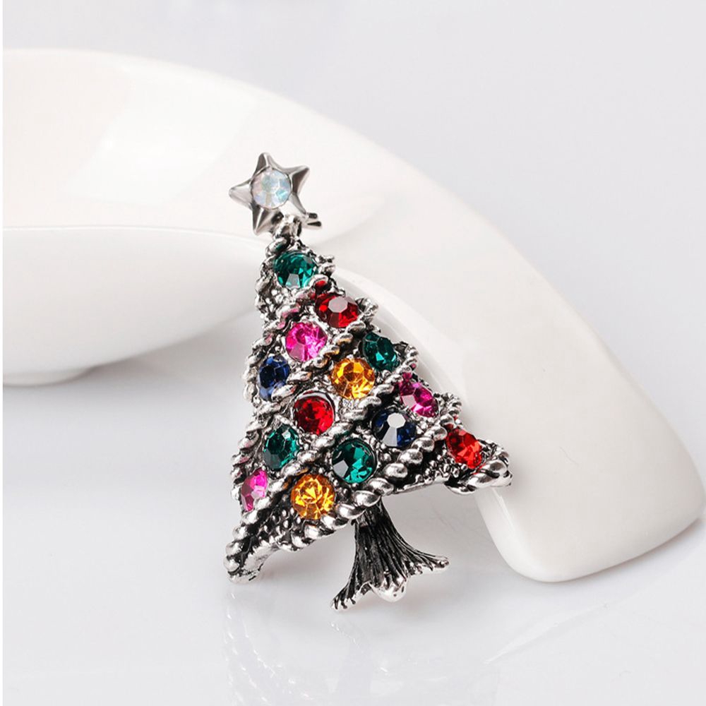 COD Upscale Corsage Dress Decor Suit Shawl Brooch|Christmas Tree Brooch Pin