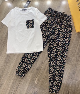 BỘ MẶC NHÀ ÁO PULL QUẦN LANH DÀI