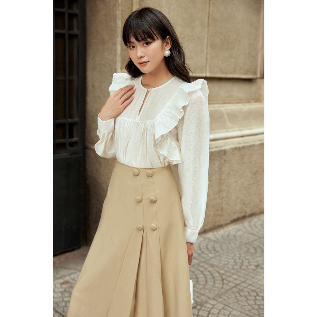 OLV - Chân váy Latte Button Skirt