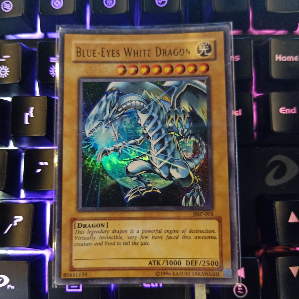 Thẻ bài Yu-Gi-Oh Blue-Eyes White Dragon - JMP-001 - Ultra Rare