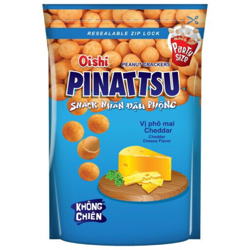 Đậu Phộng Oishi vị Nước Cốt Dừa/ vị Mực Cay gói 95Gr | BigBuy360 - bigbuy360.vn