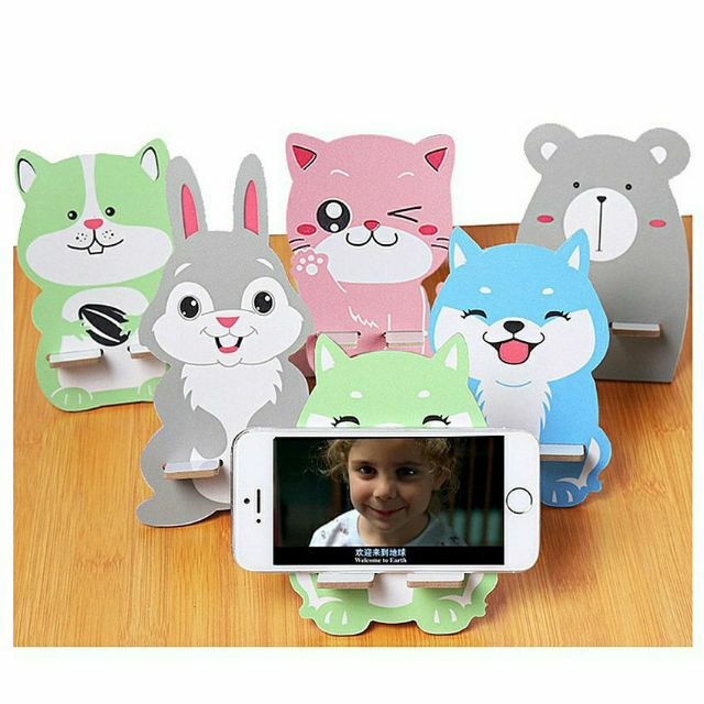Giá Đở Điện Thoại Gỗ Hình Thú | BigBuy360 - bigbuy360.vn