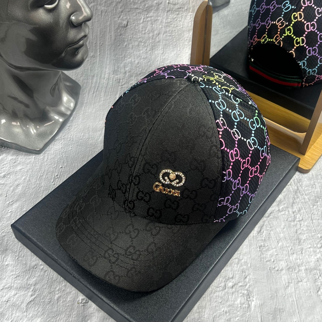 NÓN NAM NỮ MŨ LƯỠI TRAI SNAPBACK LOGO GUCCI LƯỚI 7 MÀU CỰC CHẤT