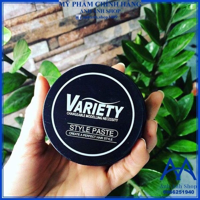 ✅ SÁP VUỐT TÓC TẠO KIỂU DÀNH CHO NAM VARIETY MATTE LASTING 100ml