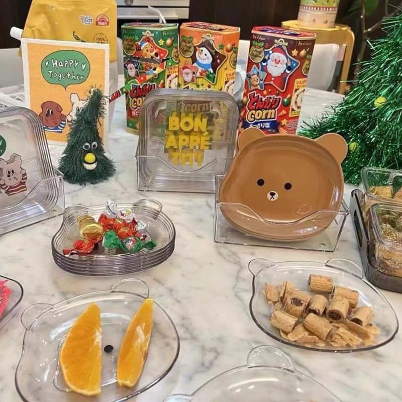 Đĩa Gấu Brown (8 dĩa + 1 khay)