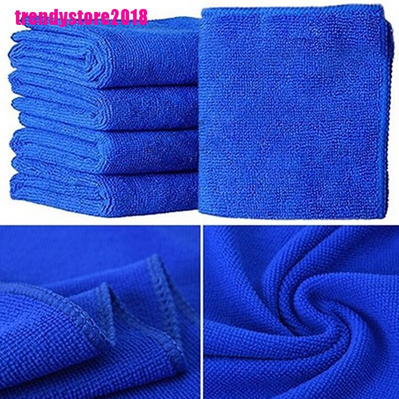 Set 5 khăn lau vệ sinh xe hơi chất liệu sợi nhỏ đa năng tiện dụng