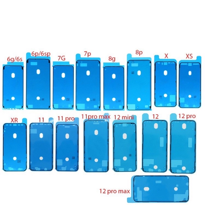 Ron kháng nước Ip 6s/ 6spl/ 7/ 7pl/ 8/ 8pl/ X/ XR/ XSM/ 11pro/ 11promax 3 lớp real chuẩn sịn