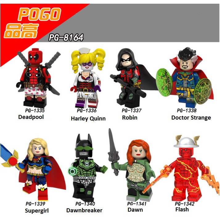 Minifigures Các Nhân Vật Super Heroes PG1335 PG1336 PG1337