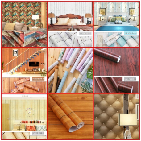 Giấy dán bếp hoa văn cách nhiệt chống bụi bẩn, làm đẹp căn bếp