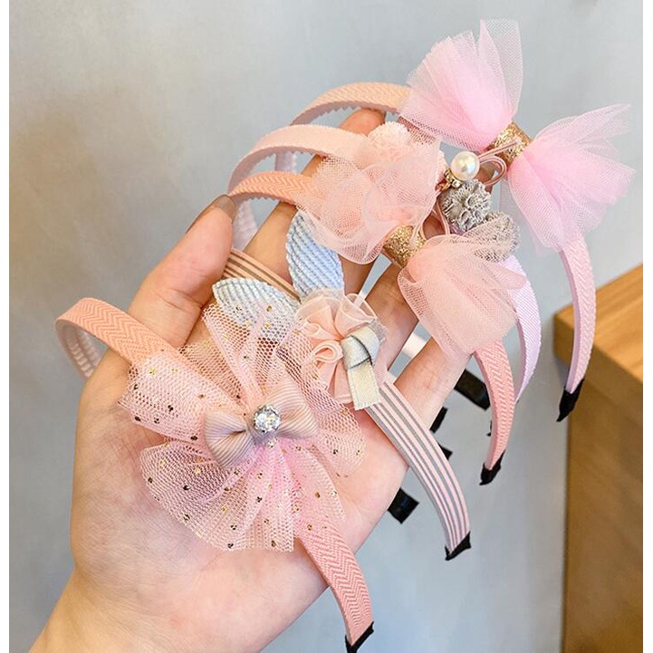 Dây Buộc Tóc Thắt Nơ Chống Trượt Không Gây Đau Tóc Phong Cách Hàn Quốc Dễ Thương Cho Nữ