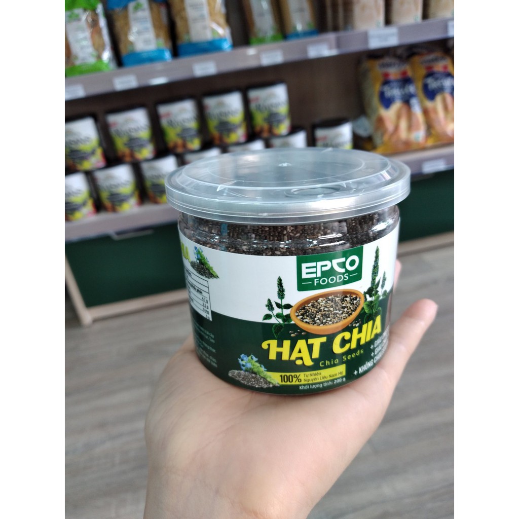 HẠT CHIA NAM MỸ 200G (HỦ) (CHẤT LƯỢNG CAO)