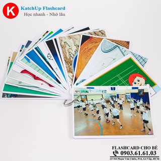 Flashcard tiếng Anh cho bé KatchUp - Môn học