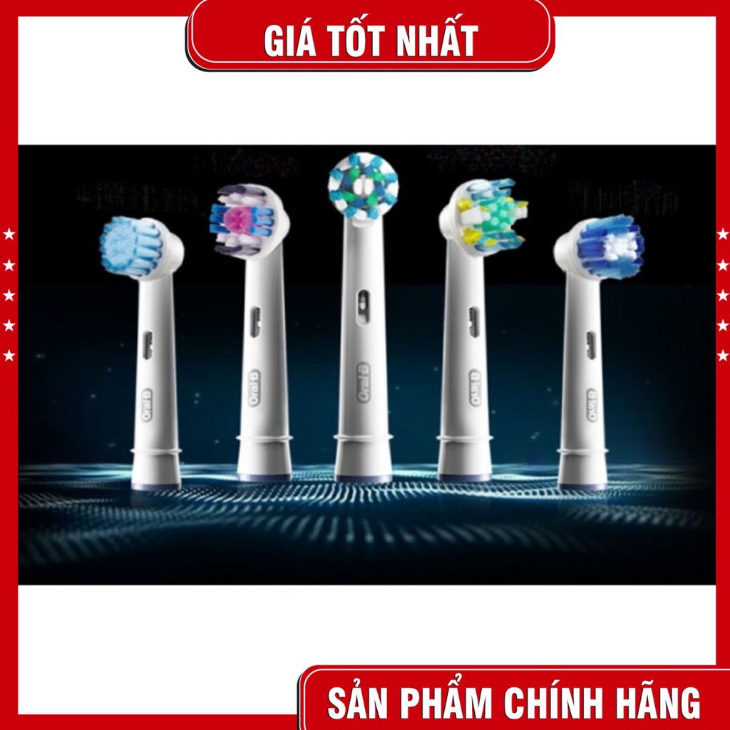 [Chính_hãng] Đầu bàn chải điện oral-B made in Germany - Đầu thay bàn chải oral B đur loại