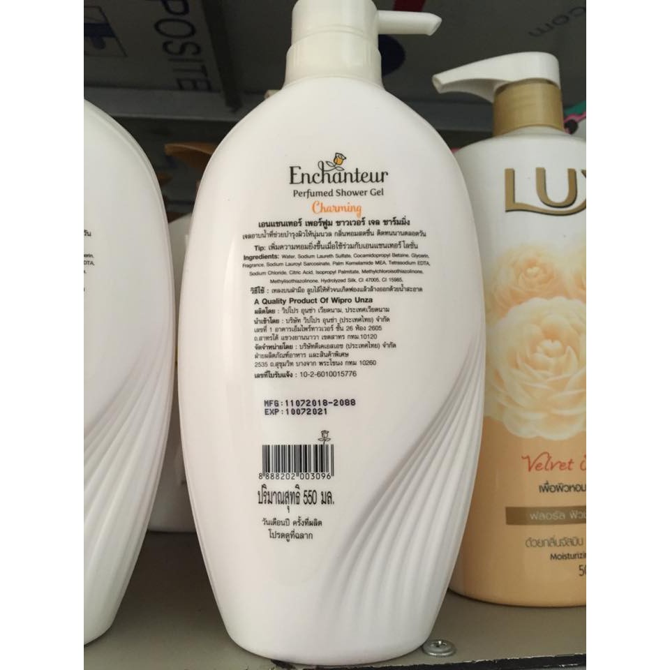 Sữa tắm Enchanteur 550ml Thái Lan