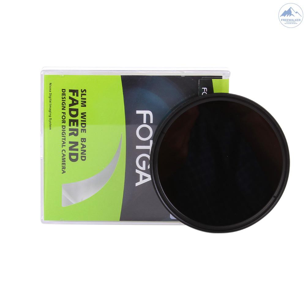 freewalker-Fotga 46mm Slim Fader Variable ND Filter Adjustable Neutral Density ND2 to ND400