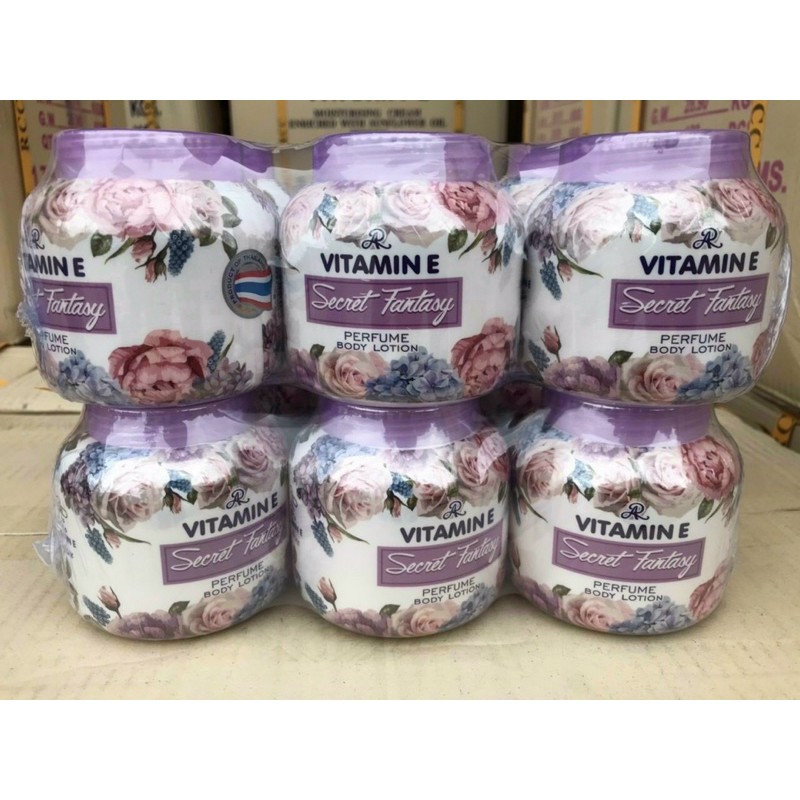 KEM DƯỠNG  DA VITAMIN E HƯƠNG NƯỚC HOA 200gr Thái Lan