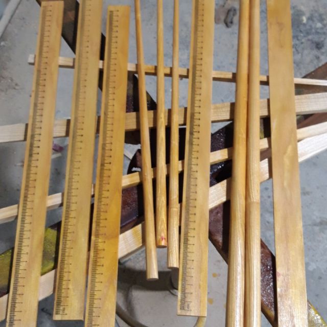 Combo 2 thước kẻ 1 thươca chỉ