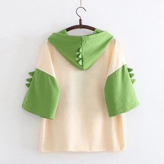 Áo Thun Hoodie Khủng Long K231