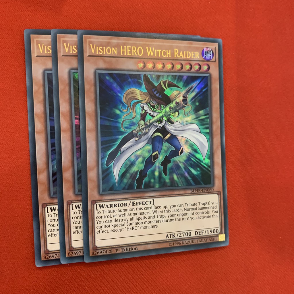 [EN-JP][Thẻ Bài Yugioh Chính Hãng] Vision Hero Witch Raider