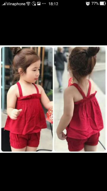 Bộ hai dây bé gái