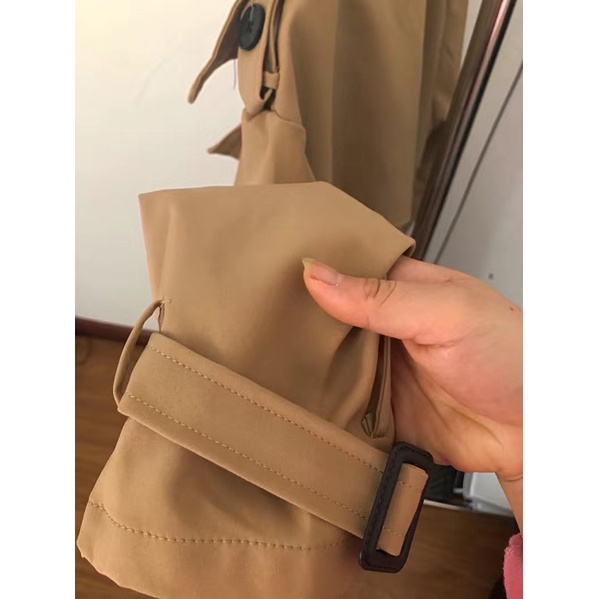 Áo khoác Măng tô kaki trendcoat BigSIZE lót caro- orde