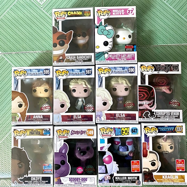 Mô hình funko pop real new fullbox