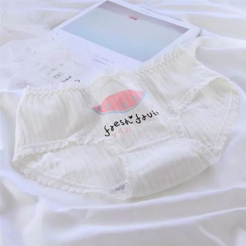 [CHE TÊN 100%] Quần Lót Nữ Cute 05 Quần Chíp Dưa Hấu Nơ Chất Cotton Quảng Châu Cao Cấp Sexy Xịn Đẹp Lamodu Shop | BigBuy360 - bigbuy360.vn