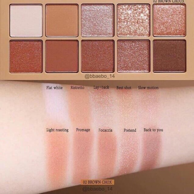 Bảng phấn mắt Clio Pro Eye Palette 10 ô Moncosmetics