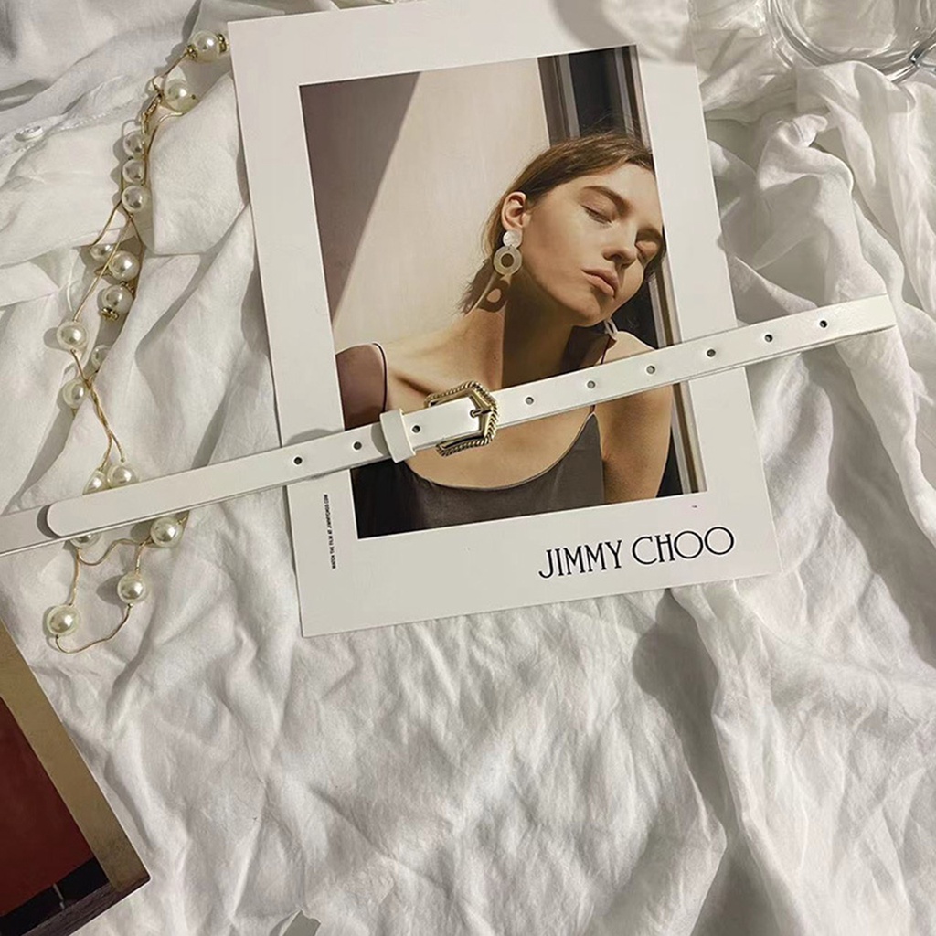 SmileFairyCC【COD &amp; Hàng Có Sẵn】Set 3 Thắt Lưng Nữ Kết Hợp Thắt Lưng denim Thời Trang Hàn Quốc Sang Trọng Màu Đen