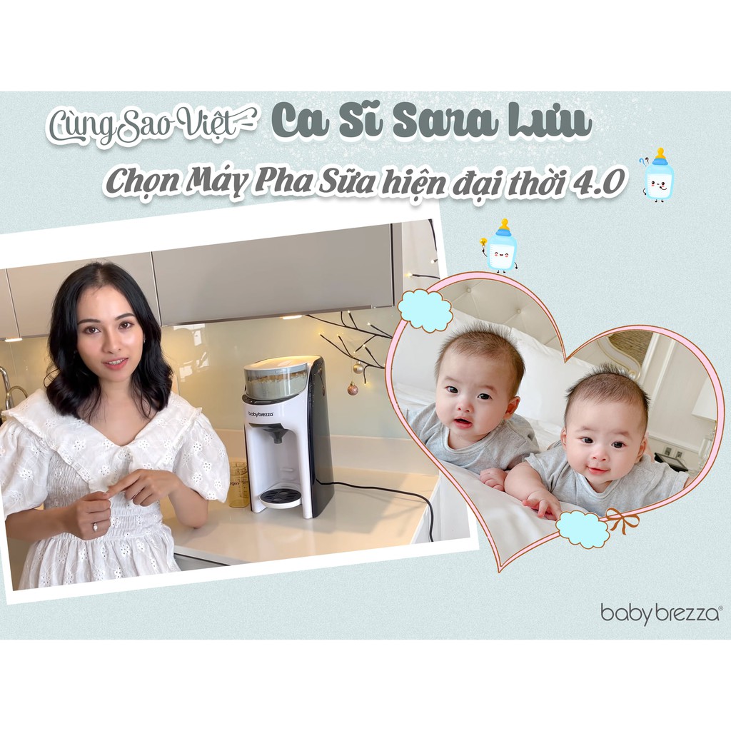 [Mã SKAMPUSH8 giảm 10% đơn 200K] Máy pha sữa Baby Brezza Formula Pro Advanced