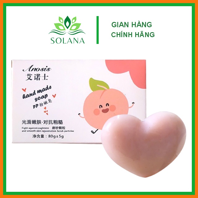 Xà Phòng Tắm Anosis Hương Đào(Hộp Trắng) SOLANA