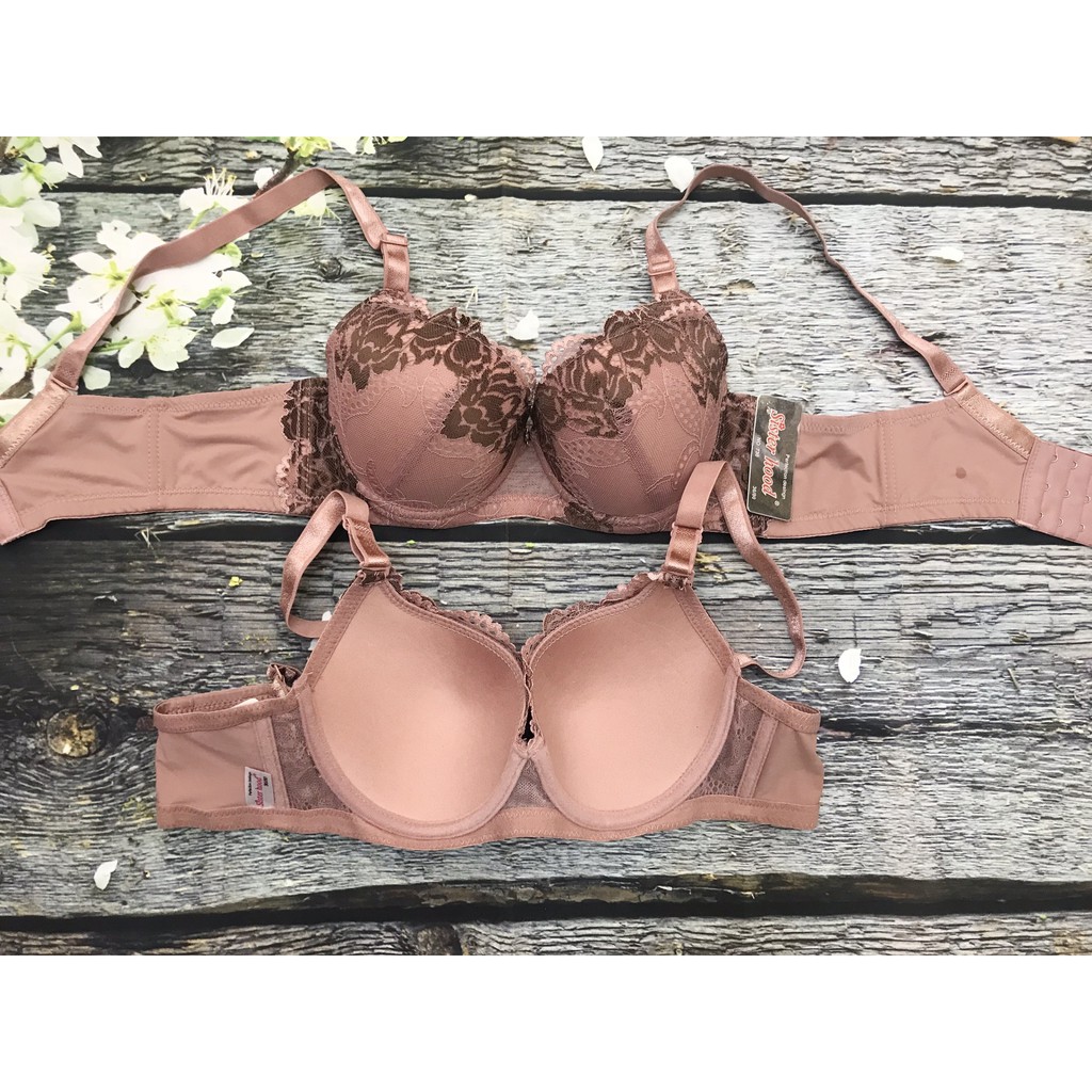 Áo ngực nữ không đệm, quả to có gọng, big size, lót nội y Thái lan Sister hood 730, Leblur | BigBuy360 - bigbuy360.vn